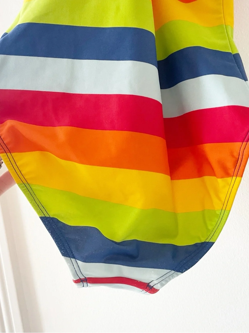 Hanna Andersson Rainbow Stripe One Piece Swimsuit | 130/8